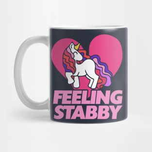 Feeling stabby Unicorn Mug